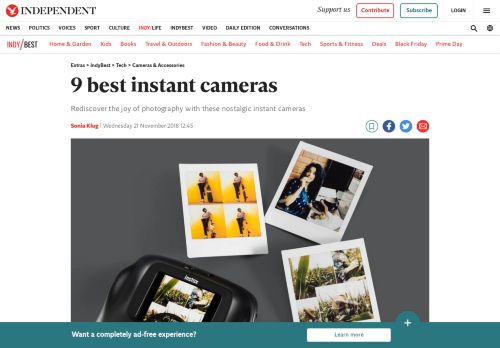 
                            7. 9 best instant cameras | The Independent