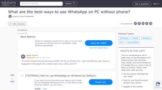 
                            11. 9 Best Ways To Use Whatsapp On PC Without Phone 2019 - Softonic