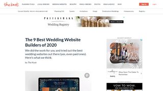 
                            3. 9 Best Wedding Website Builders to Use in 2019: Best ... - The Knot