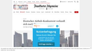
                            12. 9 Flats: Deutscher Airbnb-Konkurrent verkauft sich nach Singapur - FAZ