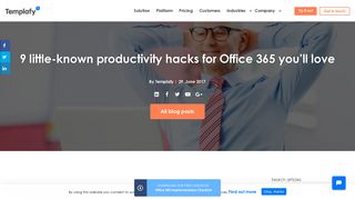 
                            11. 9 little-known productivity hacks for Office 365 you'll love - Templafy