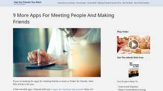 
                            10. 9 More Apps For Meeting People And Making Friends - Get ...