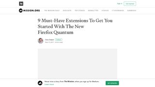 
                            12. 9 Must Have Extensions To Get You Started With The New Firefox ...