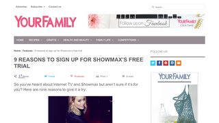 
                            9. 9 reasons to sign up for Showmax's free trial - Your Family Magazine