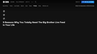 
                            6. 9 Reasons Why You Totally Need The Big Brother Live Feed In Your ...