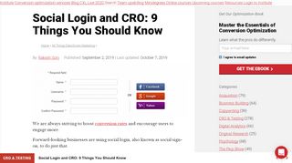 
                            7. 9 Things You Should Know About Social Login & CRO - ConversionXL