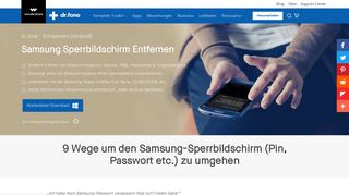 
                            3. 9 Wege um den Samsung-Sperrbildschirm (Muster, PIN, Passwort und ...