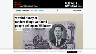 
                            8. 9 weird, funny or random things we found people selling on Willhaben ...