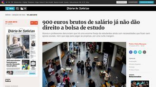 
                            11. 900 euros brutos de salário já não dão direito a bolsa de estudo