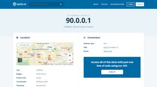 
                            8. 90.0.0.1 IP Address Details - IPinfo IP Address Geolocation API