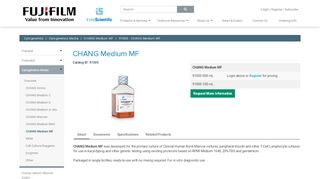 
                            10. 91005 - CHANG Medium® MF | FUJIFILM Irvine Scientific