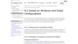
                            2. 9.2 Install on Windows and Initial Configurations - SoftEther VPN Project