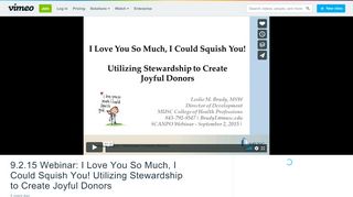 
                            13. 9.2.15 Webinar: I Love You So Much, I Could Squish You! Utilizing ...
