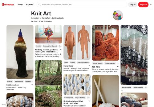 
                            3. 93 Best Knit Art images | Knit art, Fabric art, Crocheting - Pinterest