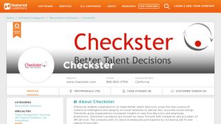 
                            6. 96 Customer Reviews & Customer References of Checkster ...