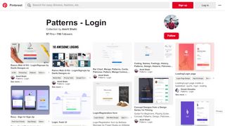 
                            5. 99 Best Patterns - Login images | Design web, Design ...
