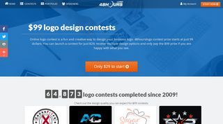 
                            7. $99 Logo Design Contest by 48hourslogo!
