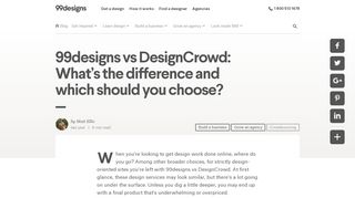 
                            7. 99designs vs DesignCrowd: What's the difference and ...