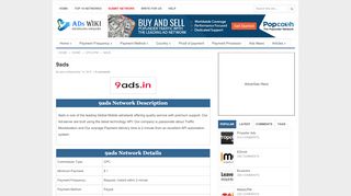 
                            3. 9ads | AdsWiki - Ad Network Listing, Reviews, Payment Proof ...