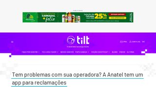 
                            12. A Anatel tem um app para reclamações - UOL Notícias