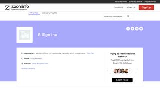 
                            13. A & B SIGN COMPANY | ZoomInfo.com