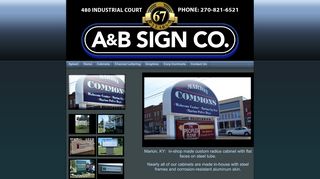 
                            9. A & B Sign, Inc. Cabinets1