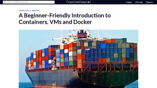 
                            1. A Beginner-Friendly Introduction to Containers, VMs and Docker