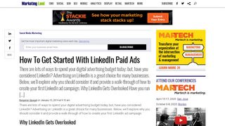 
                            9. A Beginner's Guide on How To Use LinkedIn Ads - Marketing Land