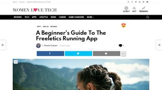 
                            13. A Beginner's Guide To The Freeletics Running App - Women Love Tech