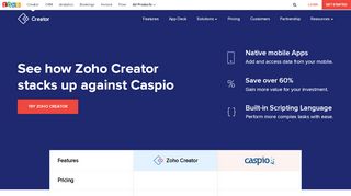 
                            3. A better alternative to Caspio - Zoho Creator