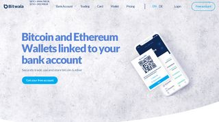 
                            2. A bitcoin wallet and a bank account in one place - Bitwala