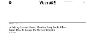 
                            9. A Britney Spears–Hosted Slumber Party Looks Like a Great Place to ...