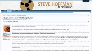 
                            7. A Bug In popsike.com Data Storage System | Steve Hoffman Music Forums