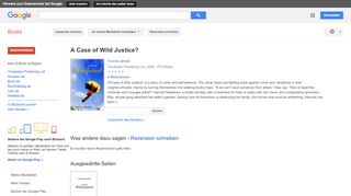 
                            6. A Case of Wild Justice?