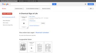 
                            13. A Chemical Sign of Life