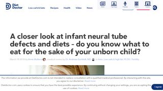 
                            11. A closer look at infant neural tube defects and diets – do you know ...