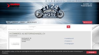 
                            9. a-commerce AG Motorradhandel.ch: SWISS-MOTO24 - Aussteller