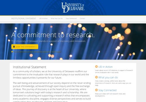 
                            12. A Commitment to Research | University of Delaware