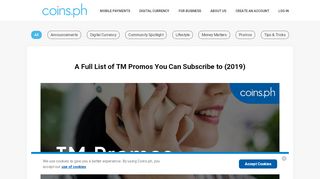 
                            12. A Complete List of TM Promos You Can Use in 2018 | Coins.ph