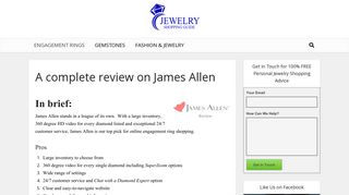 
                            4. A complete review on James Allen – Jewelry Guide