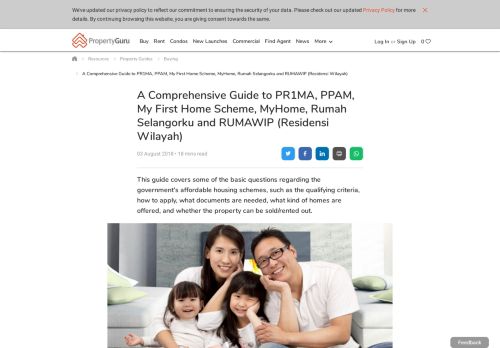 
                            12. A Comprehensive Guide to PR1MA, PPAM, My First Home ...