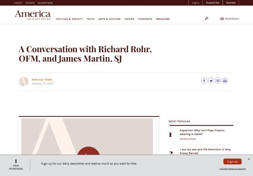 
                            9. A Conversation with Richard Rohr, OFM, and James Martin, SJ ...