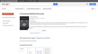 
                            12. A Corporate Welfare Economy - Google Books-Ergebnisseite