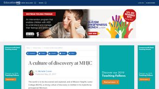 
                            9. A culture of discovery at MHJC — EducationHQ New Zealand