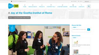 
                            13. A day at the Goethe-Institut of Rome | Start Net