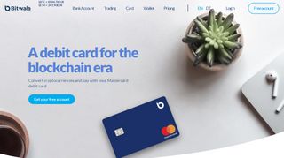 
                            3. A debit card for the blockchain era - Bitwala