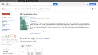 
                            8. A Defense of Abortion