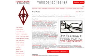
                            4. A' Design Award and Competition - Press Portal