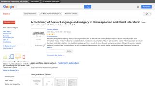 
                            8. A Dictionary of Sexual Language and Imagery in Shakespearean and ...