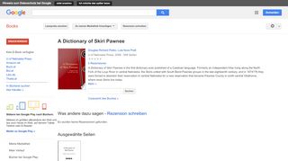 
                            10. A Dictionary of Skiri Pawnee